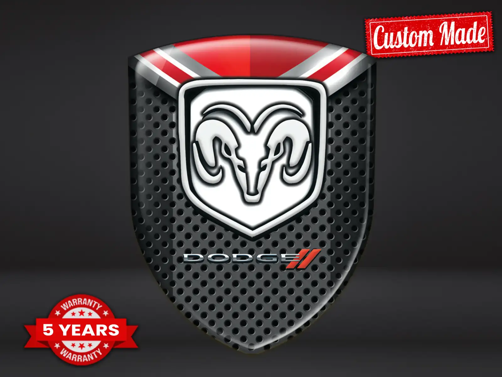 Dodge Logosticker Business Edition Stern Minimalistisch